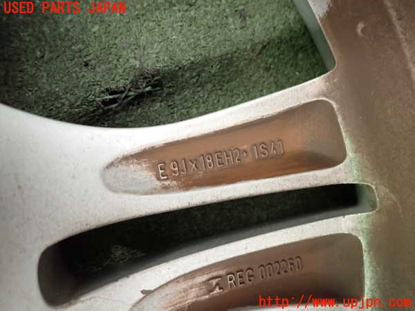 2UPJ-9239389043]BMW X1(VL18)(E84系)タイヤ　ホイール　1本③ 255/40R18 中古_5