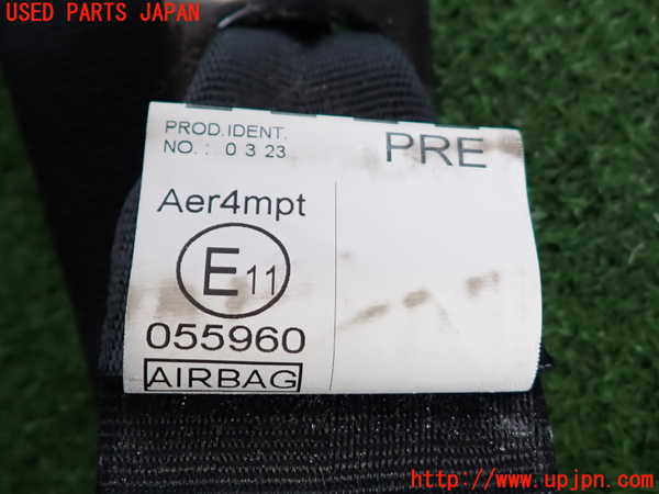 2UPJ-9239407045]マークX(GRX130)運転席シートベルト 中古_3