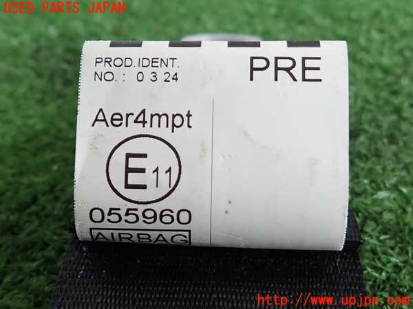 2UPJ-9239407075]マークX(GRX130)助手席シートベルト 中古_3