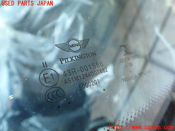 2UPJ-9239411195]BMW ミニ(MINI)クーパーD クロスオーバー F60(YT20)フロントガラス 中古 PILKINGTON M1244 43R-001586_5