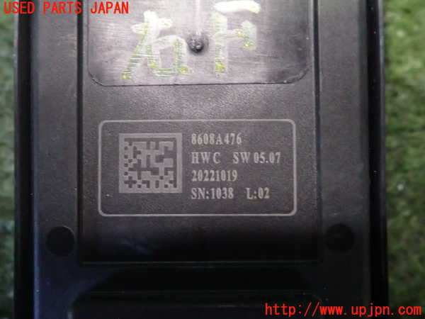 2UPJ-9239426240]アウトランダーPHEV(GN0W)右前パワーウィンドウスイッチ 中古_3