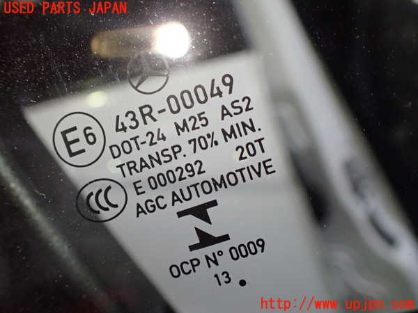 1UPJ-9239431230]ベンツ C180 W204(204049)右前ドア 中古 AGC M25 43R-00049_3
