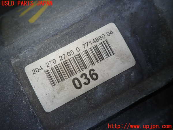 1UPJ-9239433010]ベンツ C180 W204(204049)ミッション AT 271 中古_3
