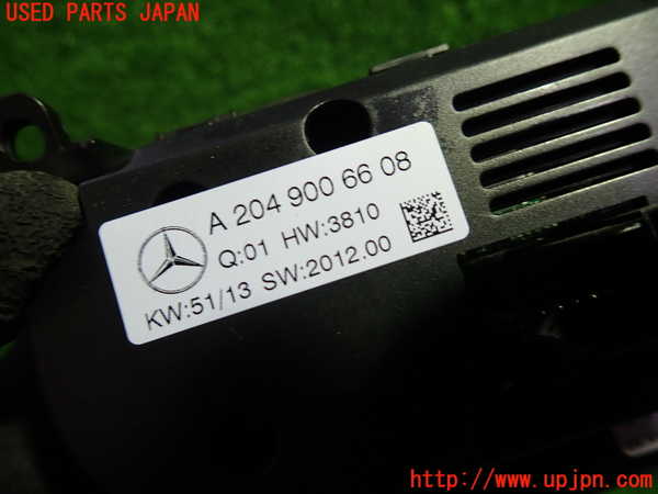 1UPJ-9239436066]ベンツ C180 W204(204049)エアコンスイッチ1 中古_2