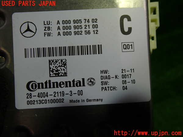 1UPJ-9239436382]ベンツ C180 W204(204049)センサー2(カメラ) 中古_2