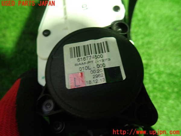 1UPJ-9239437075]ベンツ C180 W204(204049)助手席シートベルト 中古_2