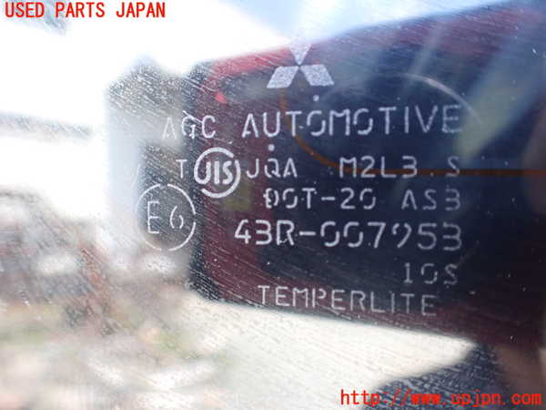 1UPJ-9239451380]デリカD：5(CV1W)右クォーターガラス AGC M2L3 中古_3