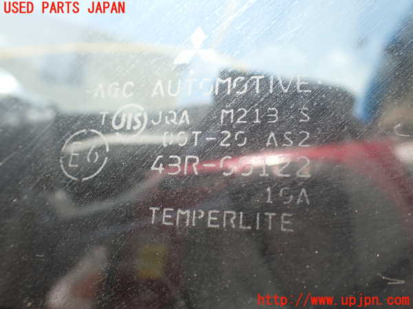 1UPJ-9239451202]デリカD：5(CV1W)左フロント三角窓ガラス AGC M213 中古_3