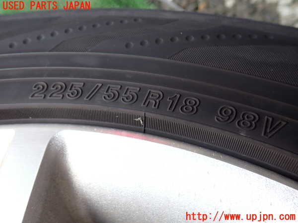 1UPJ-9239459042]デリカD：5(CV1W)タイヤ　ホイール　1本② 225/55R18 中古_2