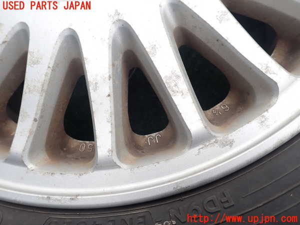 1UPJ-9239469027]クラウン 4ドア ハードトップ(GS151H)タイヤ　ホイール　1本② 195/65R15 中古_3