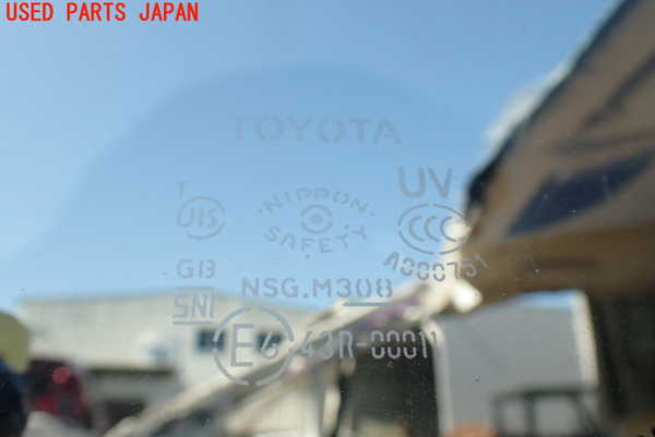 1UPJ-9239471202]アルファード(AGH35W)左フロント三角窓ガラス 中古(43R-00011 M308)_2