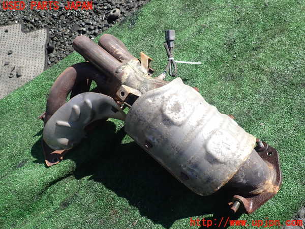 1UPJ-9239472041]アルファード(AGH35W)エキマニ1 触媒 マニバーター 中古_2