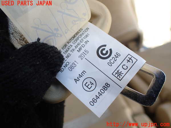 1UPJ-9239477215]アルファード(AGH35W)3列目シートベルト 中古_3