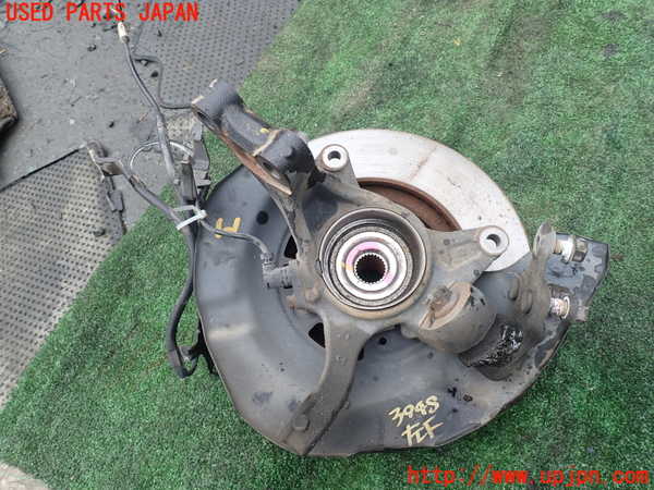 1UPJ-9239484295]アルファードハイブリッド(ATH10W)左フロントナックルハブ 中古_2