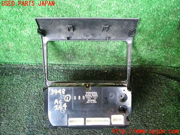 1UPJ-9239486066]アルファードハイブリッド(ATH10W)エアコンスイッチ1 中古_4