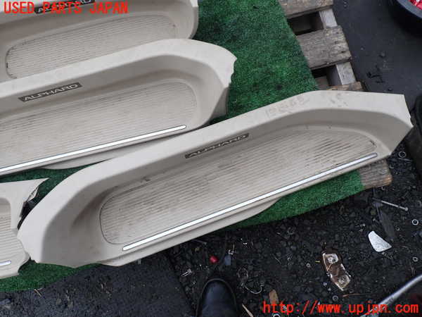 1UPJ-9239487740]アルファードハイブリッド(ATH10W)スカッフプレート 中古_4