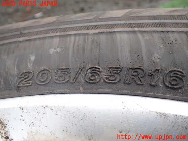 1UPJ-9239489031]アルファードハイブリッド(ATH10W)タイヤ　ホイール　1本① 205/65R16 中古_3