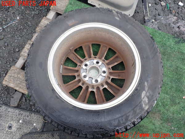 1UPJ-9239489031]アルファードハイブリッド(ATH10W)タイヤ　ホイール　1本① 205/65R16 中古_4