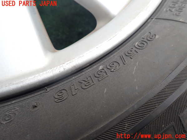 1UPJ-9239489034]アルファードハイブリッド(ATH10W)タイヤ　ホイール　1本④ 205/65R16 中古_3