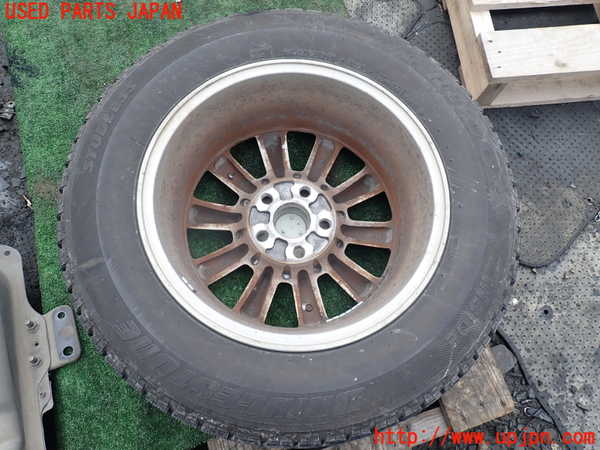 1UPJ-9239489032]アルファードハイブリッド(ATH10W)タイヤ　ホイール　1本② 205/65R16 中古_4