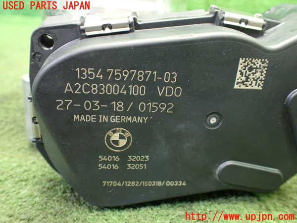 1UPJ-9239502250]BMW M4 クーペ F82(3C30)スロットルボデー 中古_5