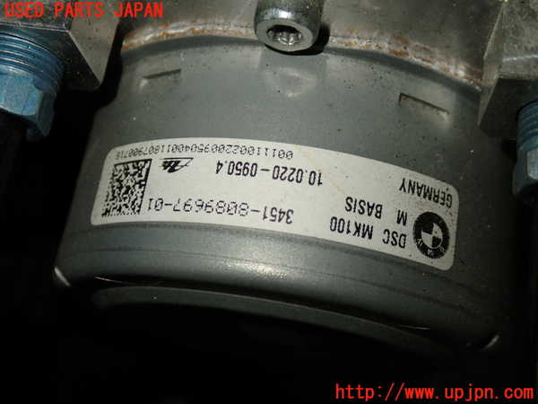 1UPJ-9239504040]BMW M4 クーペ F82(3C30)ABSアクチュエーター 中古_2