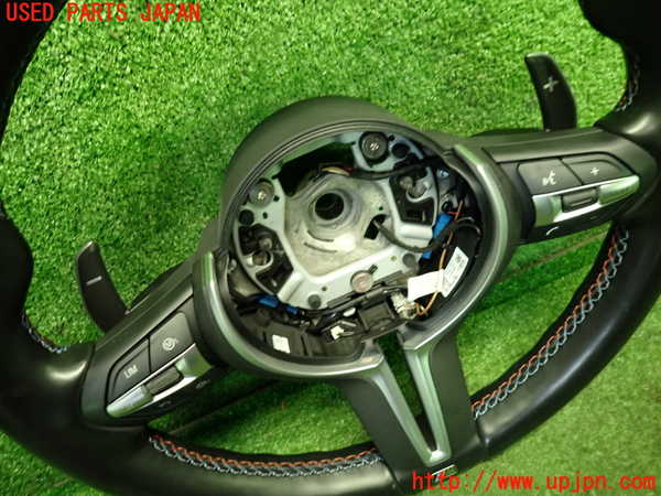1UPJ-9239507855]BMW M4 クーペ F82(3C30)ステアリングホイール 中古_3