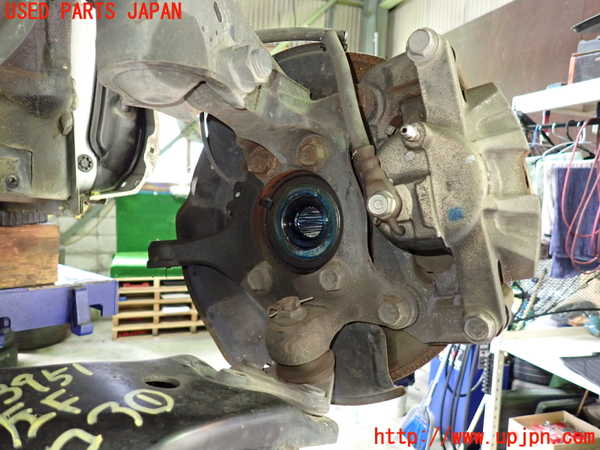 1UPJ-9239514295]エスティマハイブリッド(AHR20W)左フロントナックルハブ 中古_2