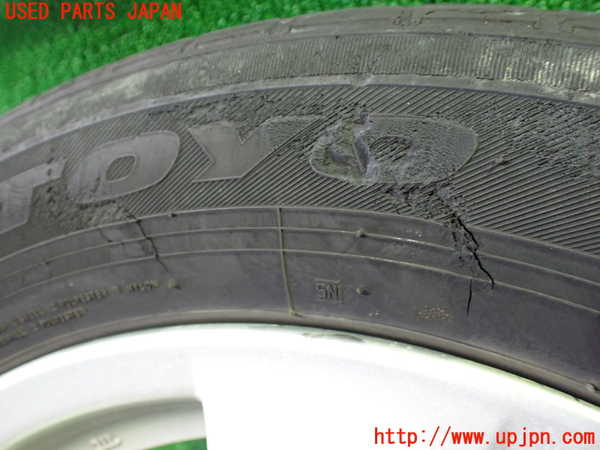 1UPJ-9239519037]エスティマハイブリッド(AHR20W)タイヤ　ホイール　1本② 215/60R17 中古_3