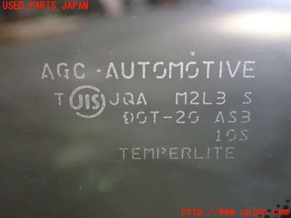 1UPJ-9239521380]セレナ Sハイブリッド(HFC26)右クォーターガラス AGC M2L3 中古_2