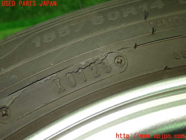 1UPJ-9239539022]ロードスター(NA8C)タイヤ　ホイール　1本② 185/60R14 中古_4