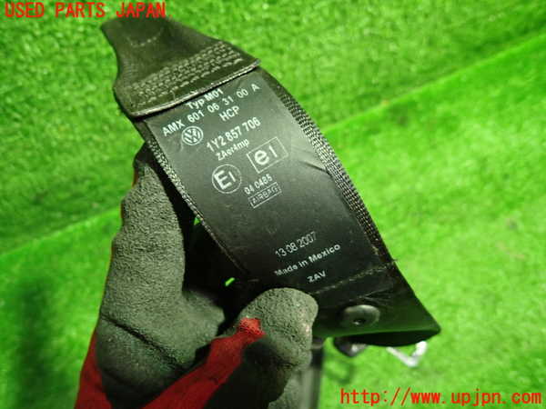 1UPJ-9239547045]VW ニュービートルカブリオレ(1YAZJ)運転席シートベルト 中古_2