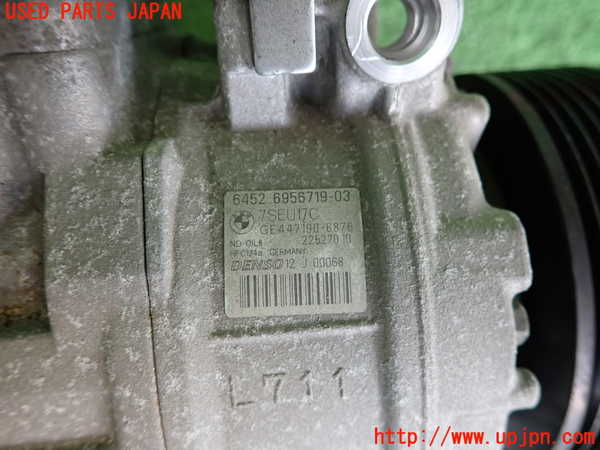2UPJ-9239556025]BMW 335i カブリオレ(WL35)エアコンコンプレッサー 中古 (E93)_4