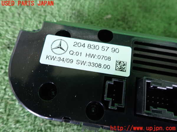 2UPJ-9239566066]ベンツ C200 コンプレッサー ステーションワゴン(204241)エアコンスイッチ1 中古 (S204)_3