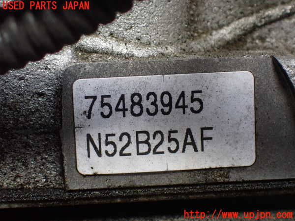 2UPJ-9239572010]BMW 325i ツーリング(VS25)(E91)エンジン N52B25AF 中古_4