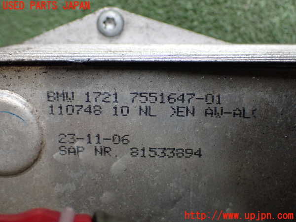 2UPJ-9239572481]BMW 325i ツーリング(VS25)(E91)オイルクーラー1 中古_4