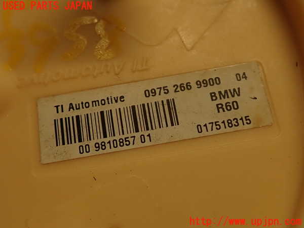 2UPJ-9239582510]BMW ミニ(MINI)クーパーD クロスオーバー(XD20F)(R60)燃料ポンプ 中古_3