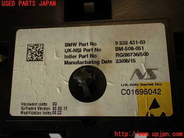 2UPJ-9239586170]BMW ミニ(MINI)クーパーD クロスオーバー(XD20F)(R60)スピードメーター 中古_4