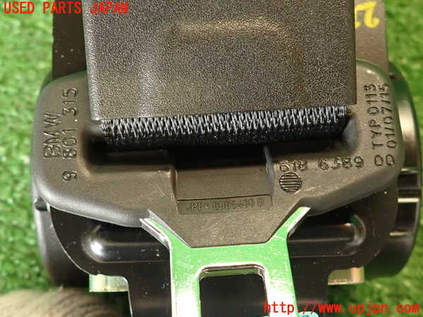 2UPJ-9239587135]BMW ミニ(MINI)クーパーD クロスオーバー(XD20F)(R60)真中2列目シートベルト 中古_4