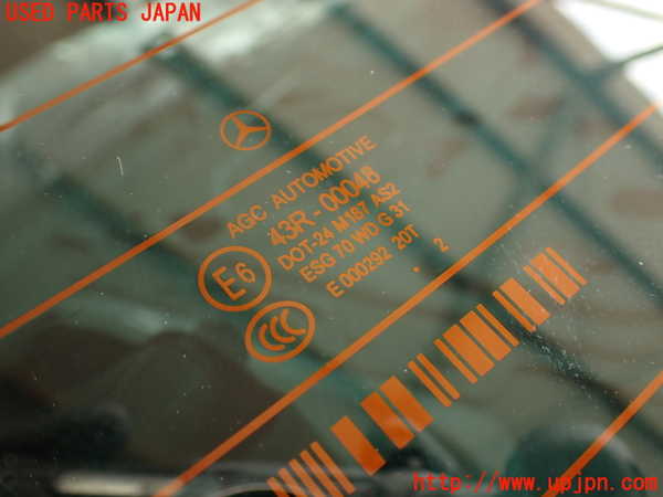 2UPJ-9239591560]ベンツ C180(204049)リアガラス (43R-00048) 中古 (W204)_3