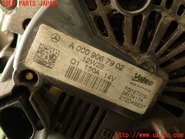 2UPJ-9239596015]ベンツ C180(204049)オルタネーター(ダイナモ) 中古 (W204)_3
