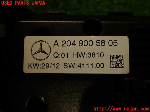 2UPJ-9239596066]ベンツ C180(204049)エアコンスイッチ1 中古 (W204)_4