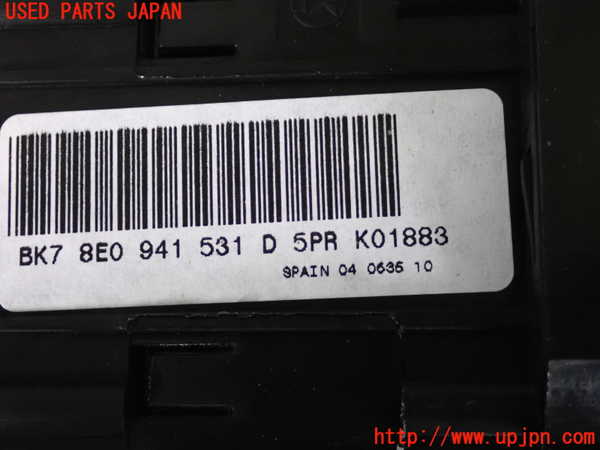 2UPJ-9239606285]アウディ・A4 アバント(8EALT)ライトスイッチ 中古_4