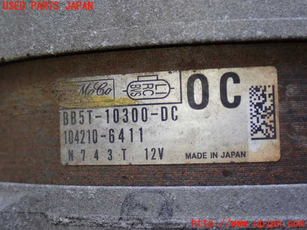 2UPJ-9239616015]エクスプローラー(1FMHK9)オルタネーター(ダイナモ) 中古_2