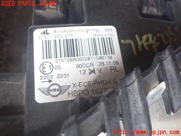 2UPJ-9239621132]BMW ミニ(MINI)クーパー クラブマン(ML16)左ヘッドライト HID 中古_4