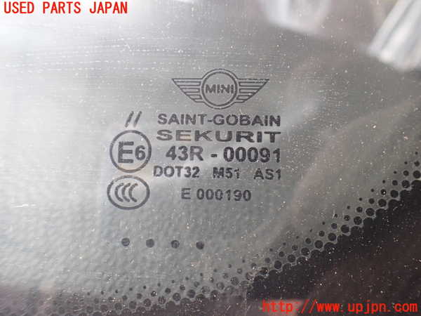 2UPJ-9239621195]BMW ミニ(MINI)クーパー クラブマン(ML16)フロントガラス 中古(43R-00091 M51)_5