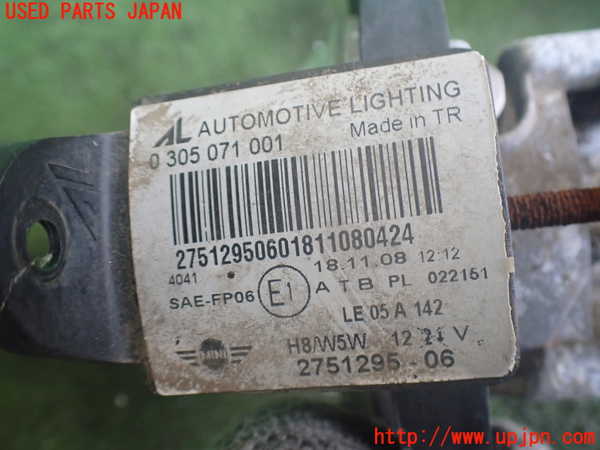 2UPJ-9239621182]BMW ミニ(MINI)クーパー クラブマン(ML16)左フォグ 中古_3
