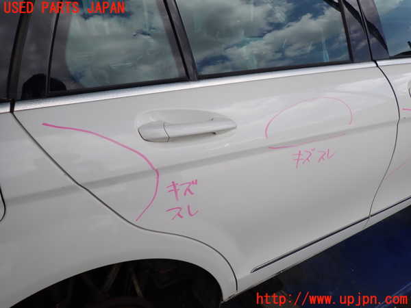2UPJ-9239631290]ベンツ C200 コンプレッサー ステーションワゴン S204(204241)右後ドア 中古 AGC M25 43R-00049_2