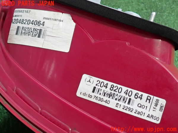 2UPJ-9239631530]ベンツ C200 コンプレッサー ステーションワゴン S204(204241)右テールランプ 中古_3