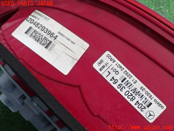 2UPJ-9239631536]ベンツ C200 コンプレッサー ステーションワゴン S204(204241)左テールランプ 中古_3